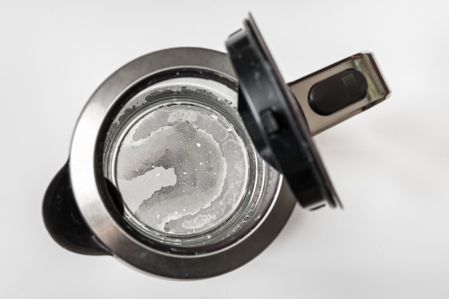 カルキが付いた電気ケトル