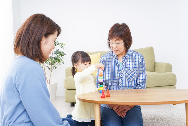 姑と子供と嫁
