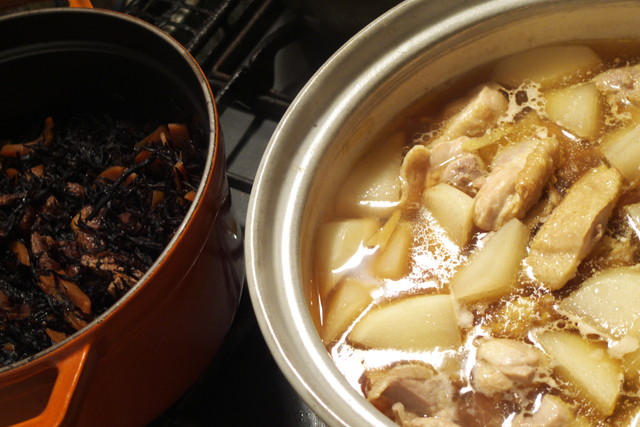 鶏肉と大根の煮物