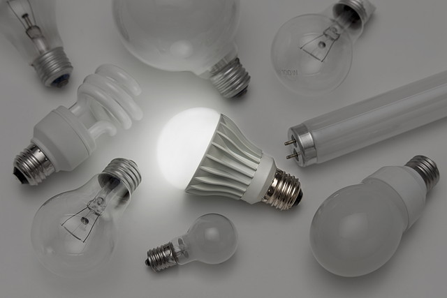 LEDと蛍光灯