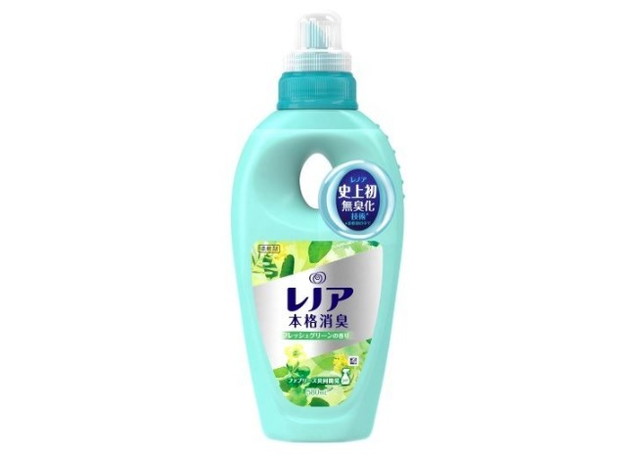 レノア 本格消臭 柔軟剤 フレッシュグリーン 本体 580ml
