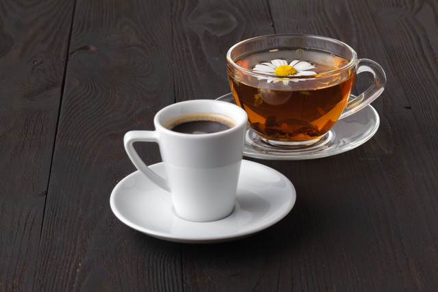 コーヒーと紅茶