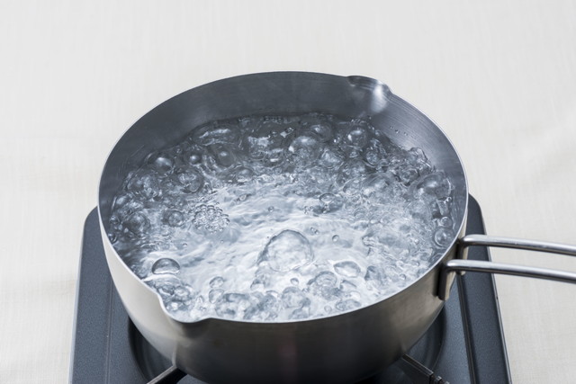 沸騰した水