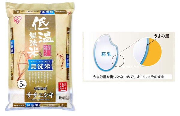 低温製法米 無洗米 宮城県産 ササニシキ